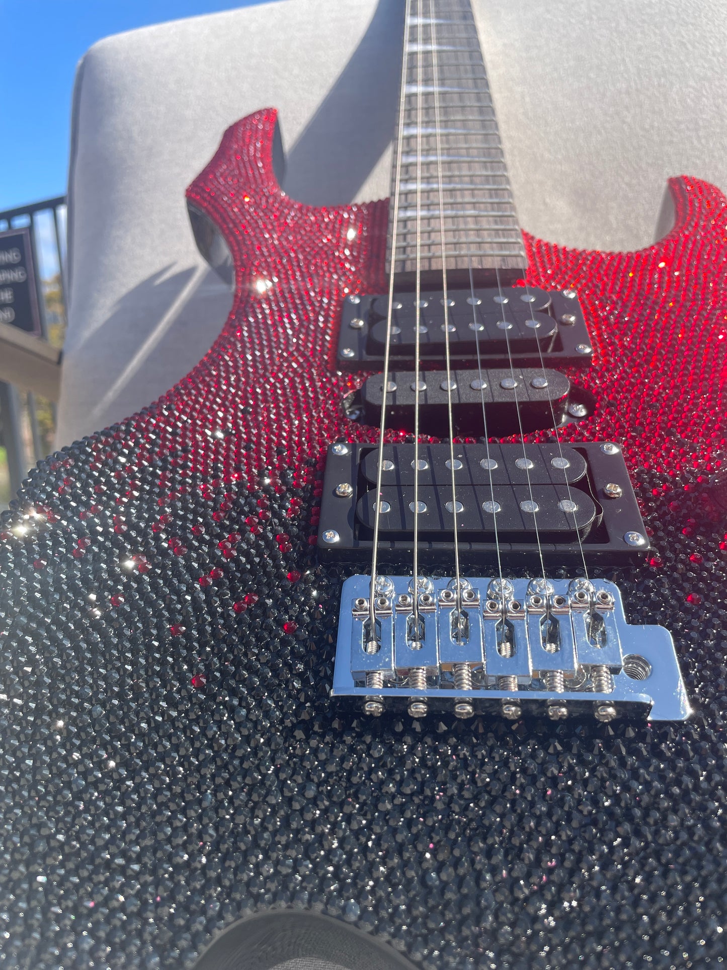 Custom Bling Electric Guitar