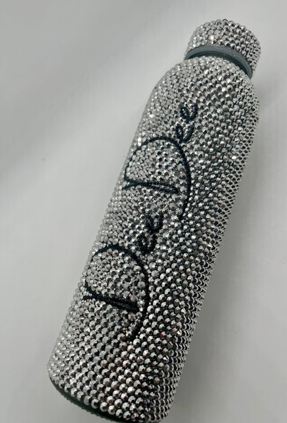 Custom Bling Water Bottle 18oz