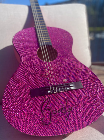 Custom Bling  Acoustic Guitar