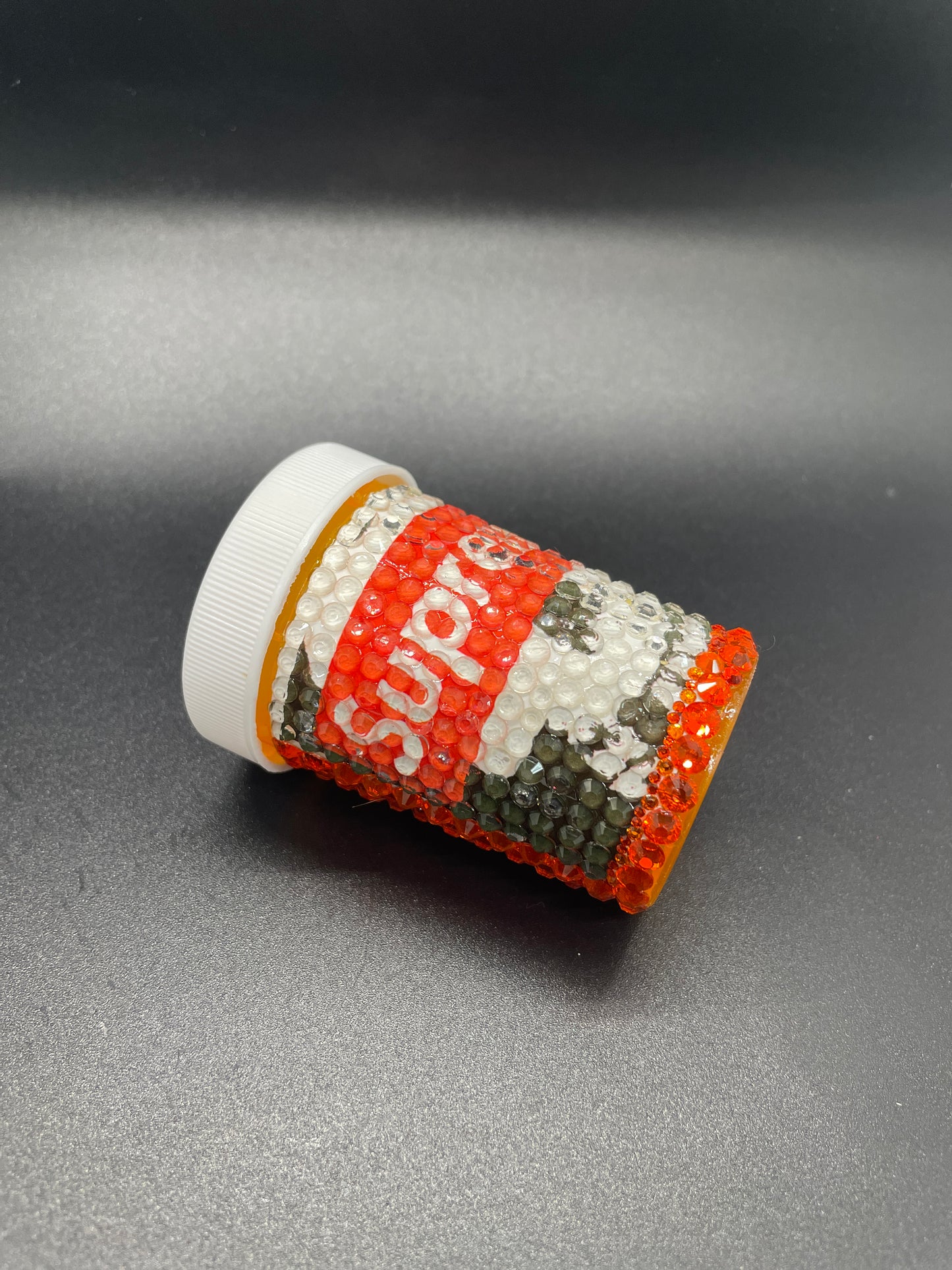 Bling Pill Bottle