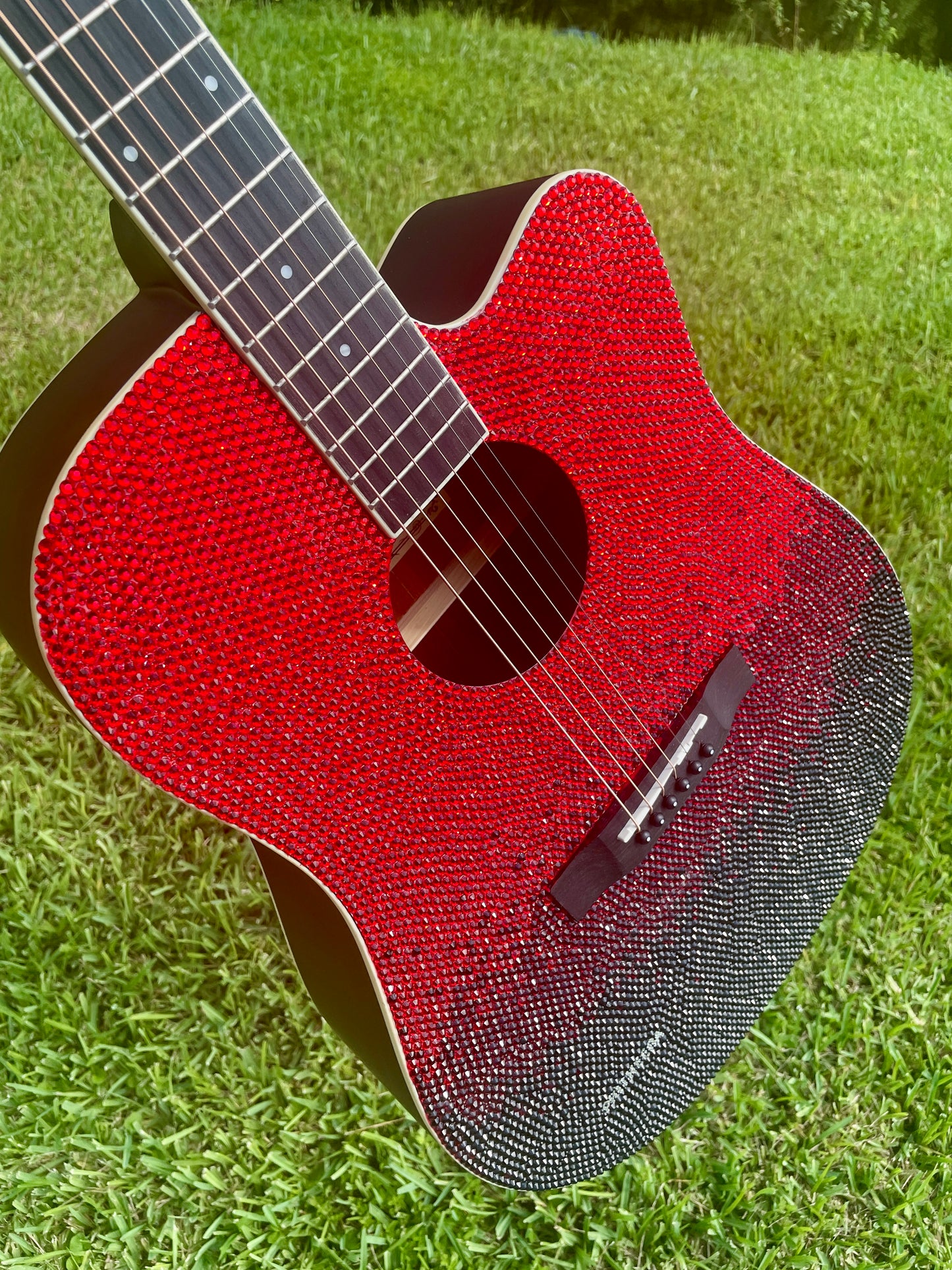 Custom Bling  Acoustic Guitar