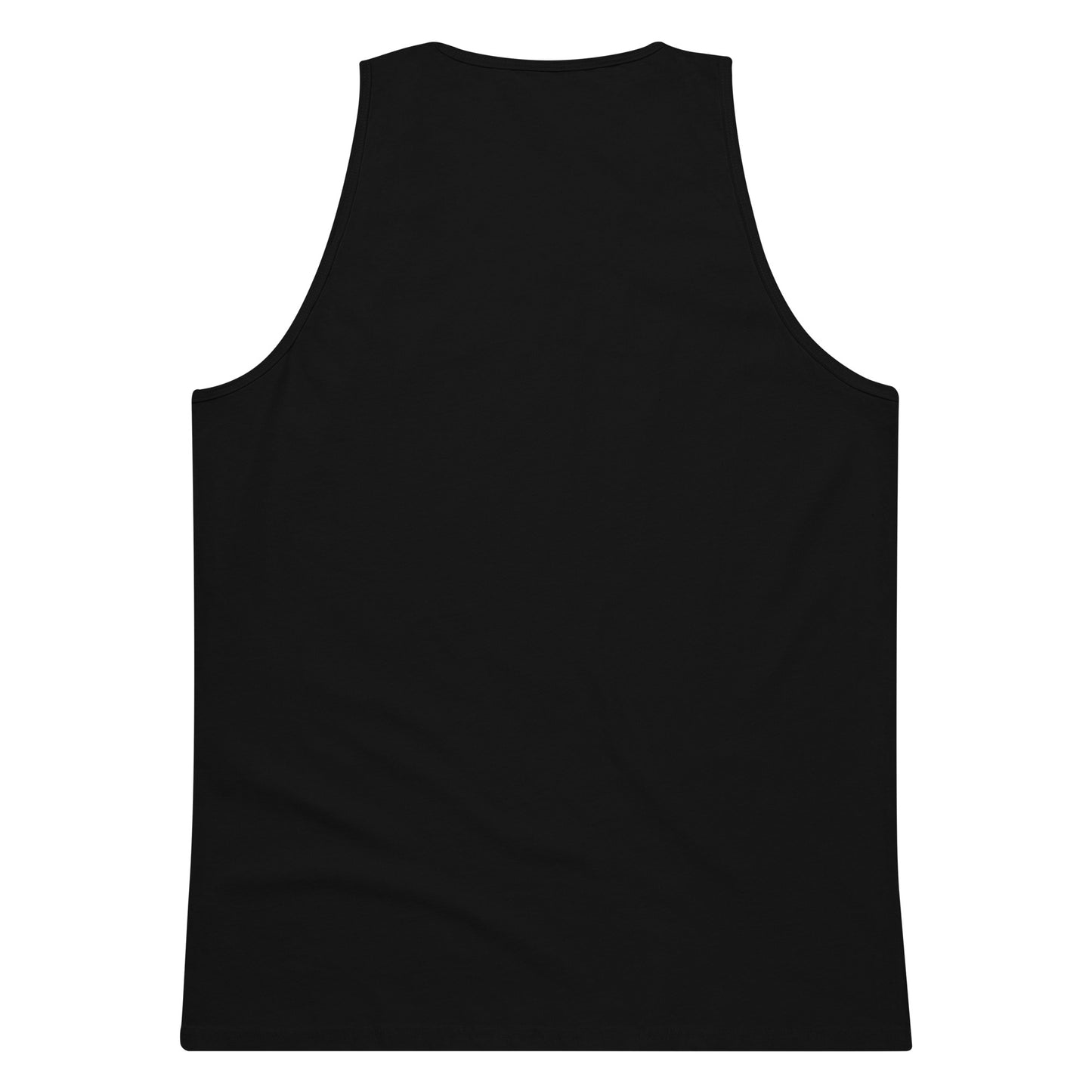 Shot O' Clock Tank Top in black, back view — Bling Assassin