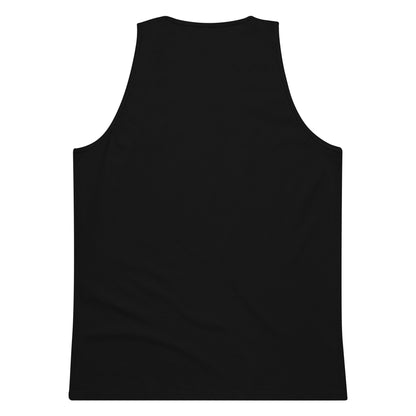 Shot O' Clock Tank Top in black, back view — Bling Assassin