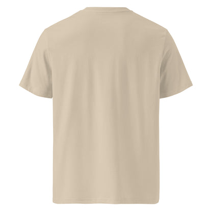 Pillow Princess Cotton T-Shirt in desert dust, back view — Bling Assassin