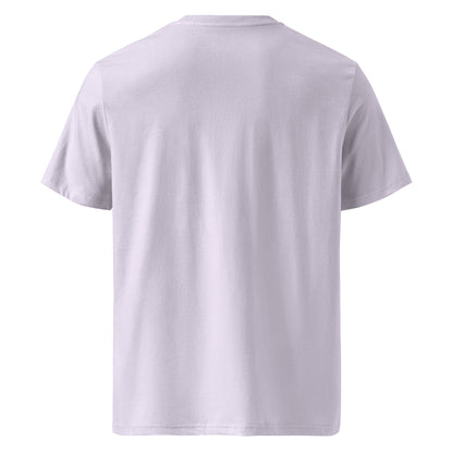 Pillow Princess Cotton T-Shirt in lavender, back view — Bling Assassin