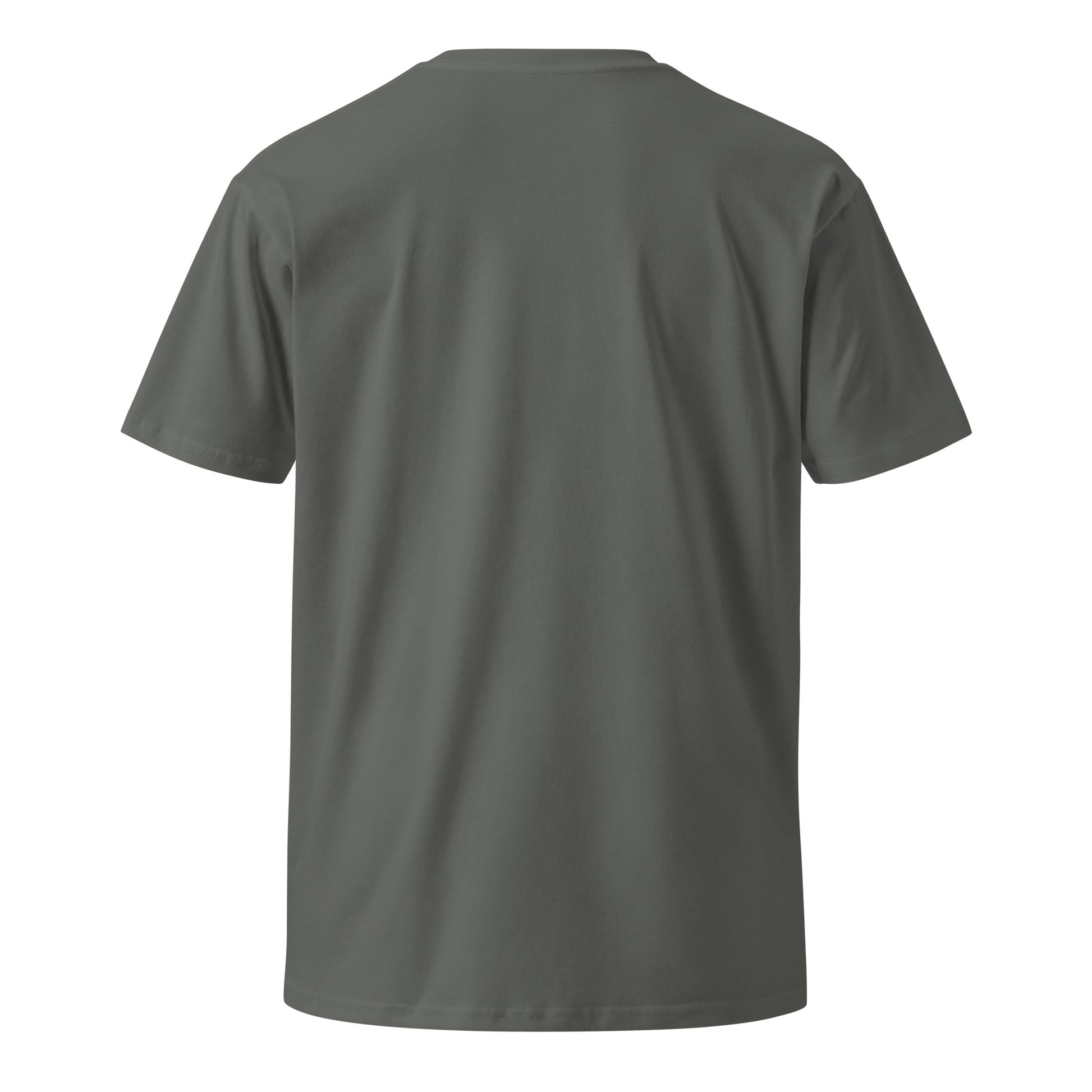 Resist Bitch T-Shirt in charcoal, back view — Bling Assassin