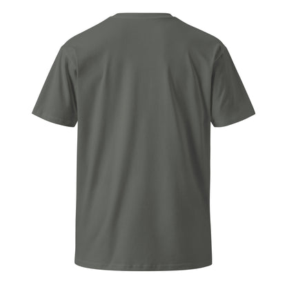 Resist Bitch T-Shirt in charcoal, back view — Bling Assassin